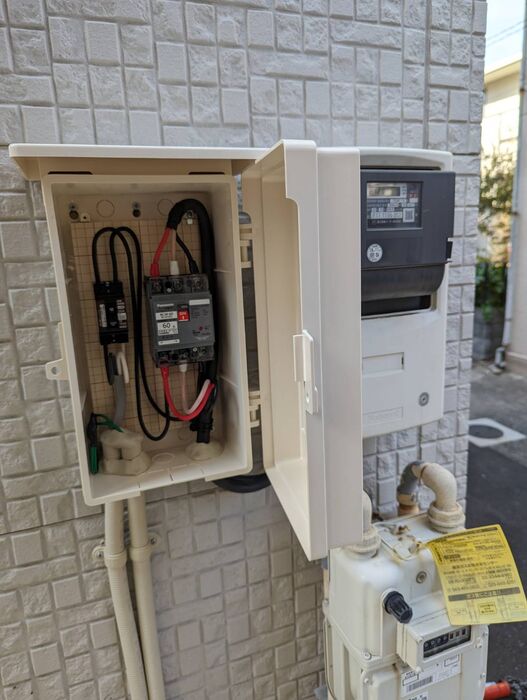 画像1605：入間市で分電盤交換工事👷
